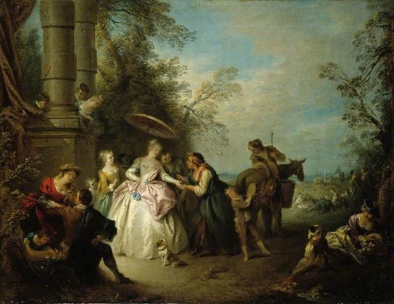 La cartomante - The Fitzwilliam Museum, Cambridge